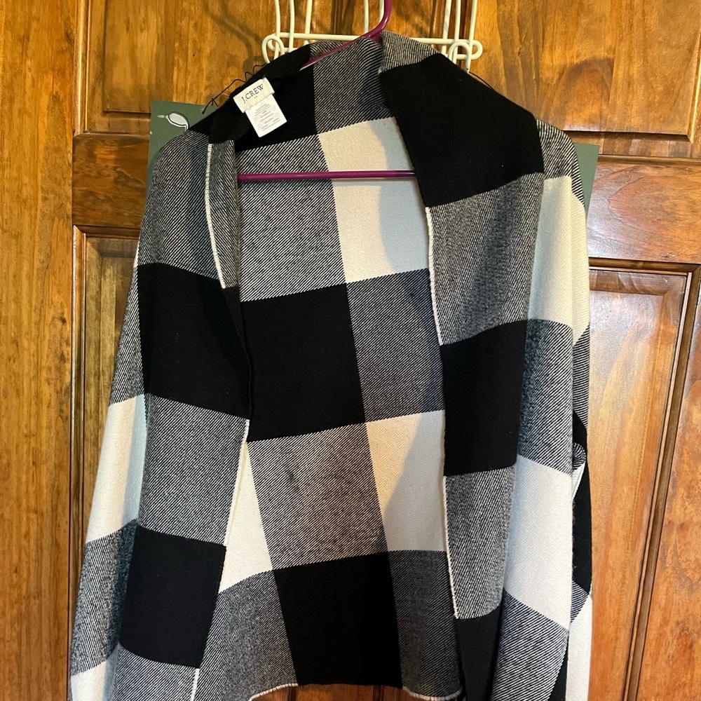 J Crew poncho wrap